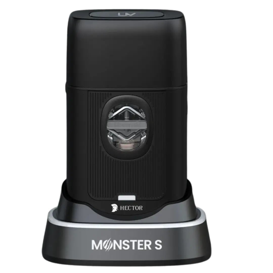 Hector Monster S Profesyonel Traş Makinesi Siyah Profesyonel Saç Makası