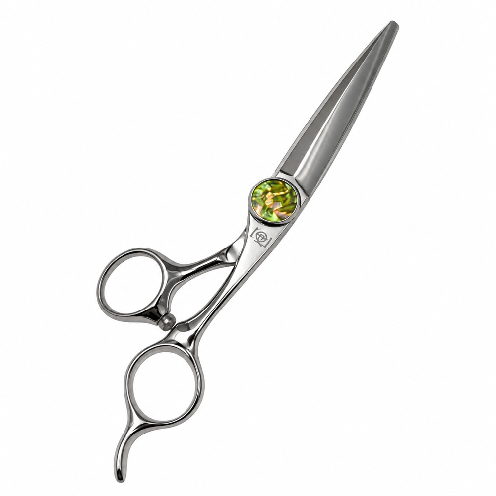 KEWQ MS-TG90/6.5-ATS314 Yeşil Sedef Detaylı Düz Kesim Makası