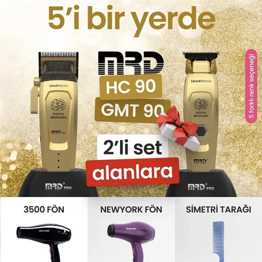 MRD Pro HC-90 & GMT-90 Linear Motor 5 Bir Yerde Set