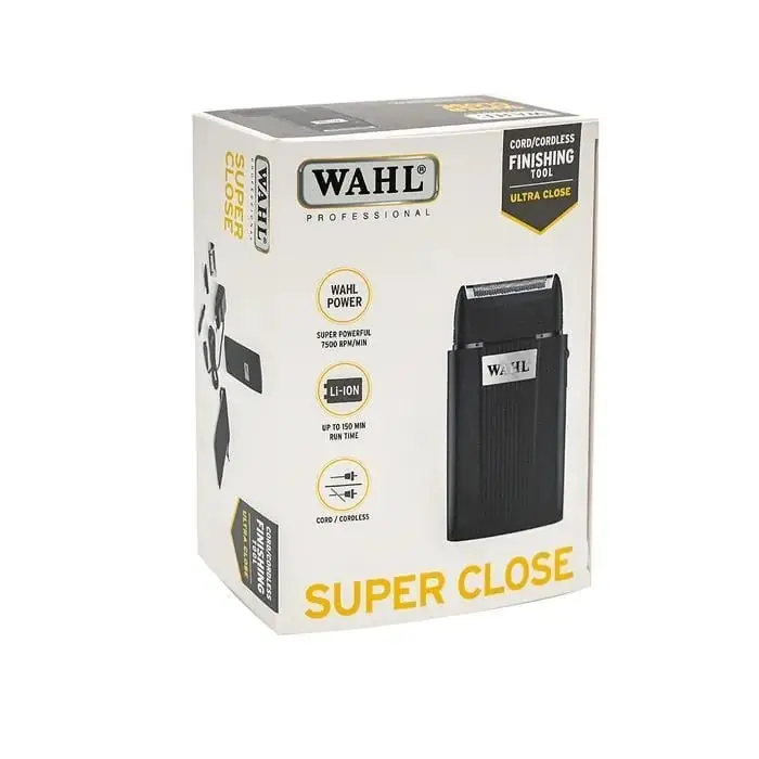 Wahl Super Close Profesyonel Finishing Shaver - Ultra Close Sıfır Traş Makinesi - Görsel 3